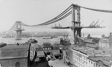 манхэттенский мост - история